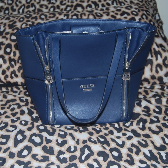 Guess Handbags - Blue Guess Purse